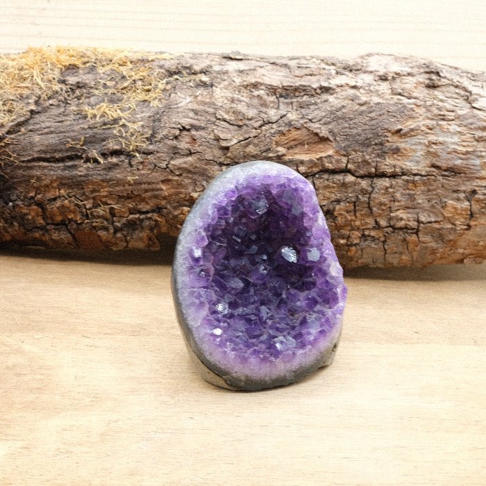 Géode d'Améthyste bords polis AAA - 236g n°440 - Nature Minérale