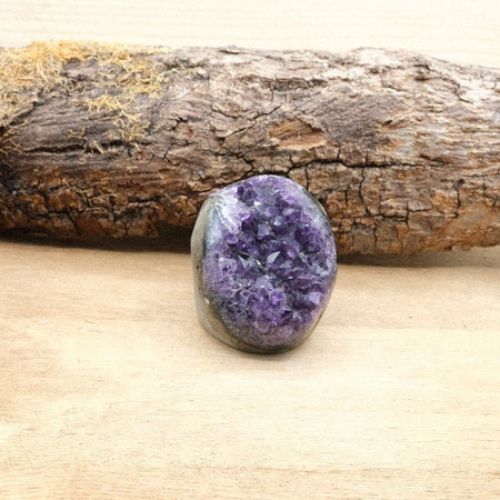 Géode d'Améthyste bords polis AAA - 238g n°451 - Nature Minérale