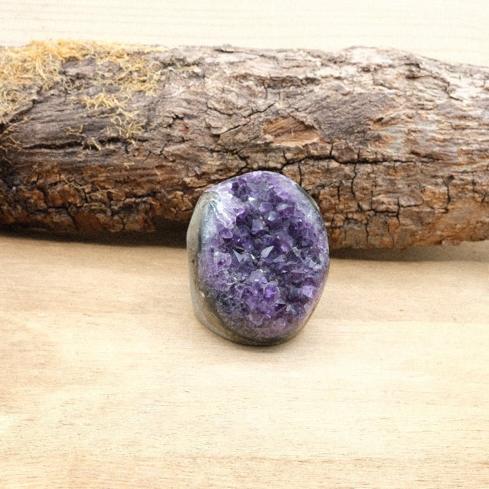 Géode d'Améthyste bords polis AAA - 238g n°451 - Nature Minérale