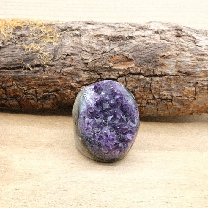 Géode d'Améthyste bords polis AAA - 238g n°451 - Nature Minérale