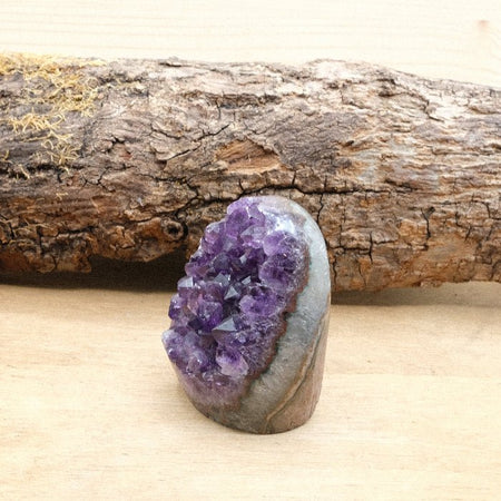Géode d'Améthyste bords polis AAA - 244g n°437 - Nature Minérale