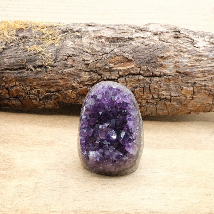 Géode d'Améthyste bords polis AAA - 244g n°437 - Nature Minérale