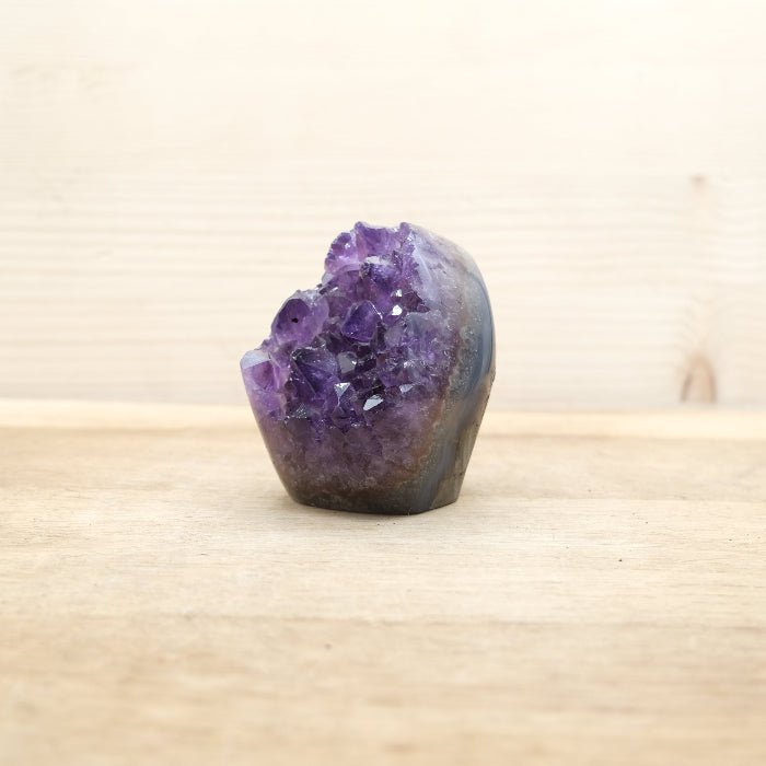 Géode d'Améthyste bords polis AAA - 251g n°470 - Nature Minérale