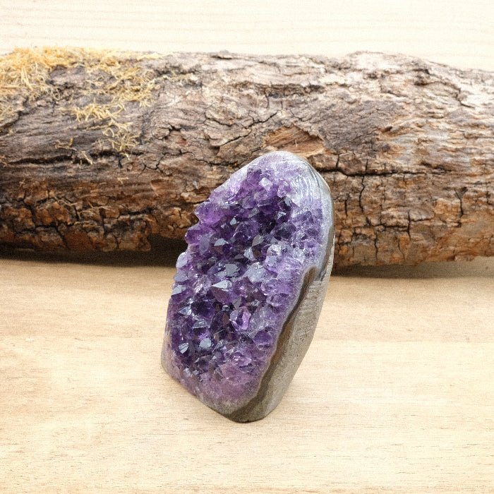 Géode d'Améthyste bords polis AAA - 252g n°432 - Nature Minérale