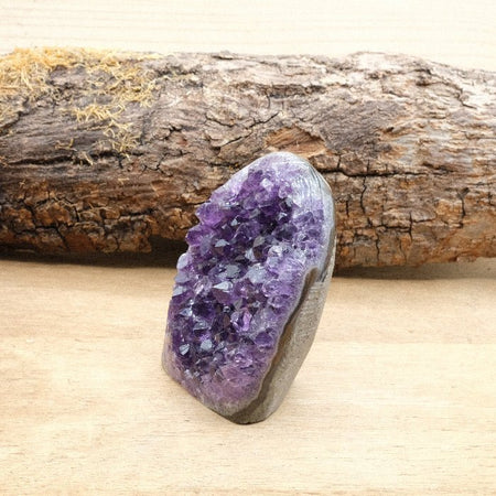 Géode d'Améthyste bords polis AAA - 252g n°432 - Nature Minérale