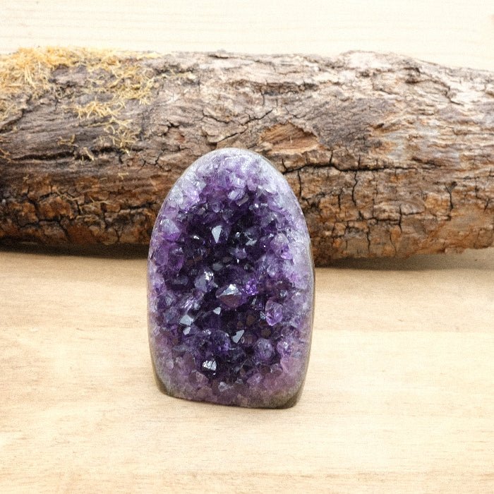 Géode d'Améthyste bords polis AAA - 252g n°432 - Nature Minérale