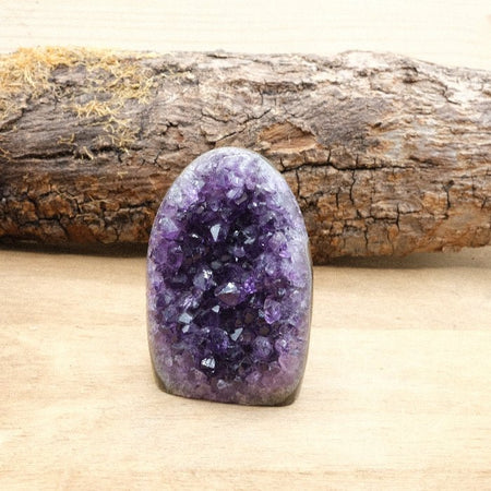 Géode d'Améthyste bords polis AAA - 252g n°432 - Nature Minérale