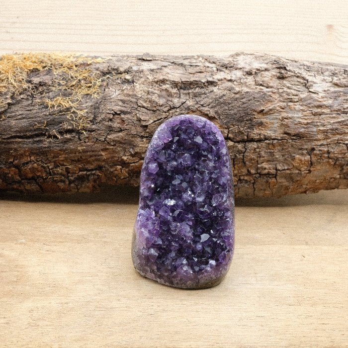 Géode d'Améthyste bords polis AAA - 254g n°412 - Nature Minérale