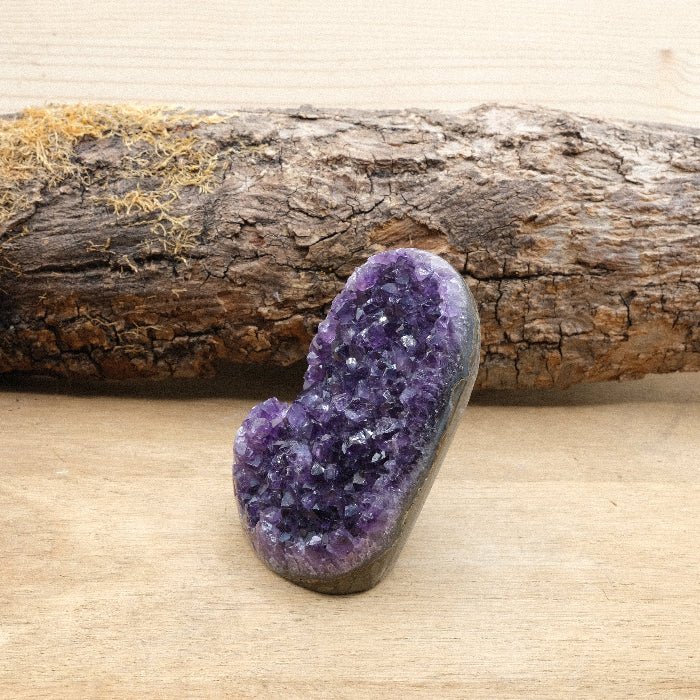 Géode d'Améthyste bords polis AAA - 254g n°412 - Nature Minérale