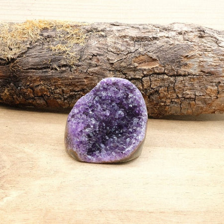 Géode d'Améthyste bords polis AAA - 254g n°444 - Nature Minérale