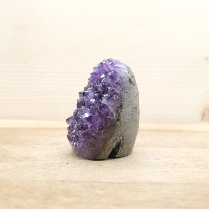 Géode d'Améthyste bords polis AAA - 270g n°436 - Nature Minérale