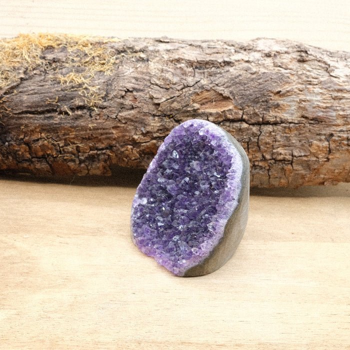 Géode d'Améthyste bords polis AAA - 276g n°447 - Nature Minérale