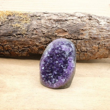 Géode d'Améthyste bords polis AAA - 280g n°434 - Nature Minérale