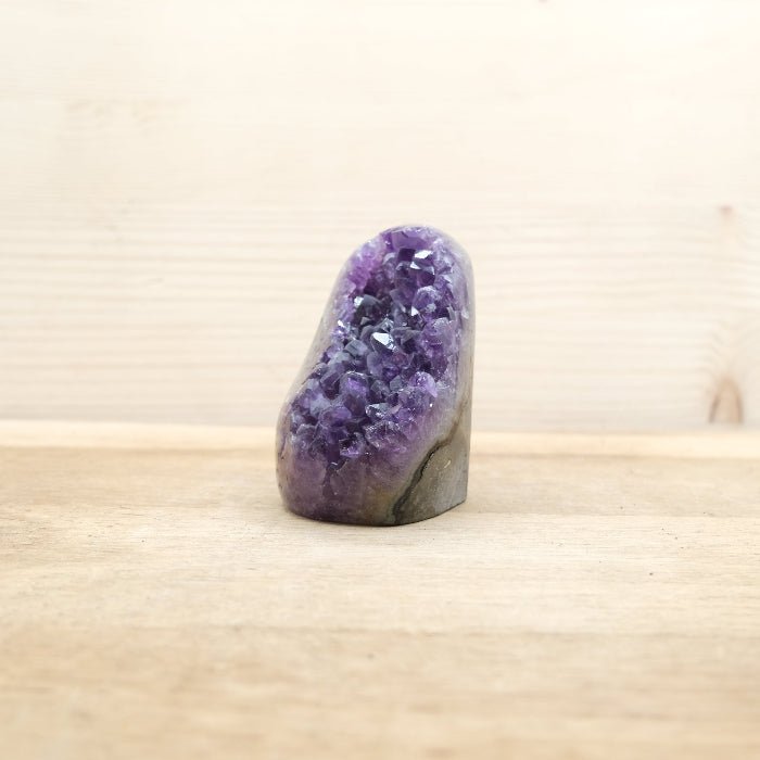 Géode d'Améthyste bords polis AAA - 287g n°472 - Nature Minérale