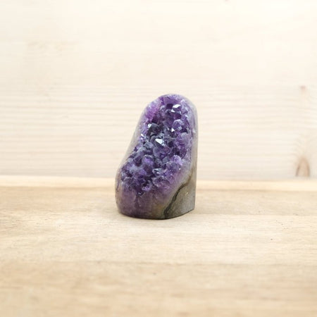 Géode d'Améthyste bords polis AAA - 287g n°472 - Nature Minérale