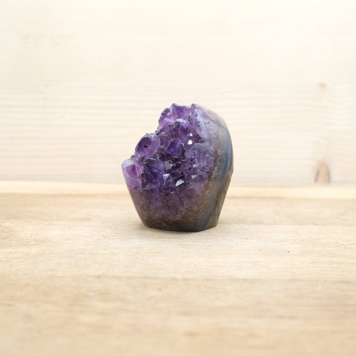 Géode d'Améthyste bords polis AAA - 295g n°450 - Nature Minérale