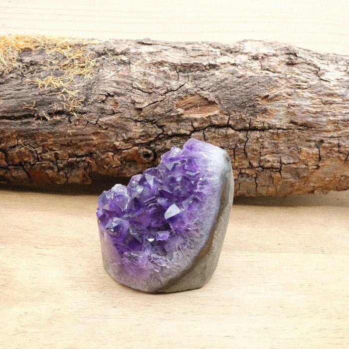 Géode d'Améthyste bords polis AAA - 297g n°450 - Nature Minérale