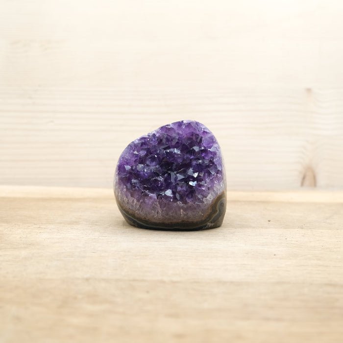 Géode d'Améthyste bords polis AAA - 308g n°439 - Nature Minérale