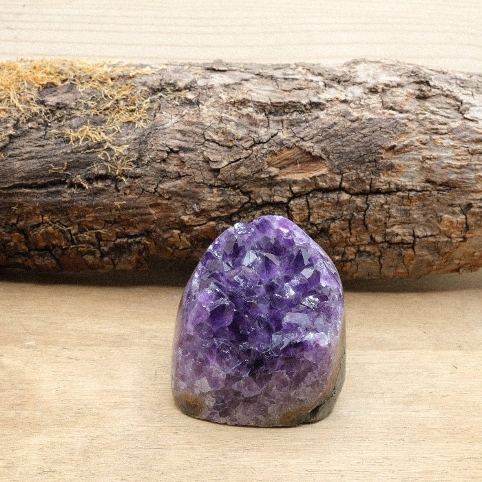 Géode d'Améthyste bords polis AAA - 310g n°406 - Nature Minérale