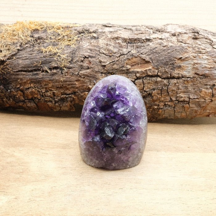 Géode d'Améthyste bords polis AAA - 315g n°435 - Nature Minérale