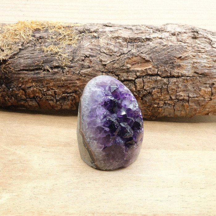 Géode d'Améthyste bords polis AAA - 315g n°435 - Nature Minérale