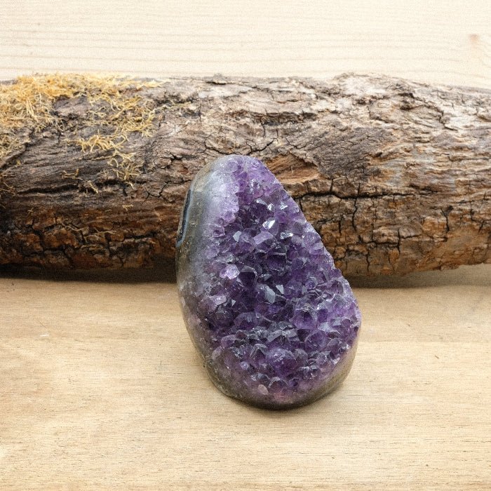 Géode d'Améthyste bords polis AAA - 394g n°309 - Nature Minérale