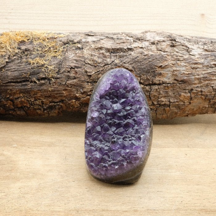 Géode d'Améthyste bords polis AAA - 394g n°309 - Nature Minérale