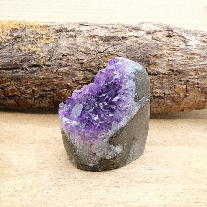 Géode d'Améthyste bords polis AAA - 448g n°433 - Nature Minérale