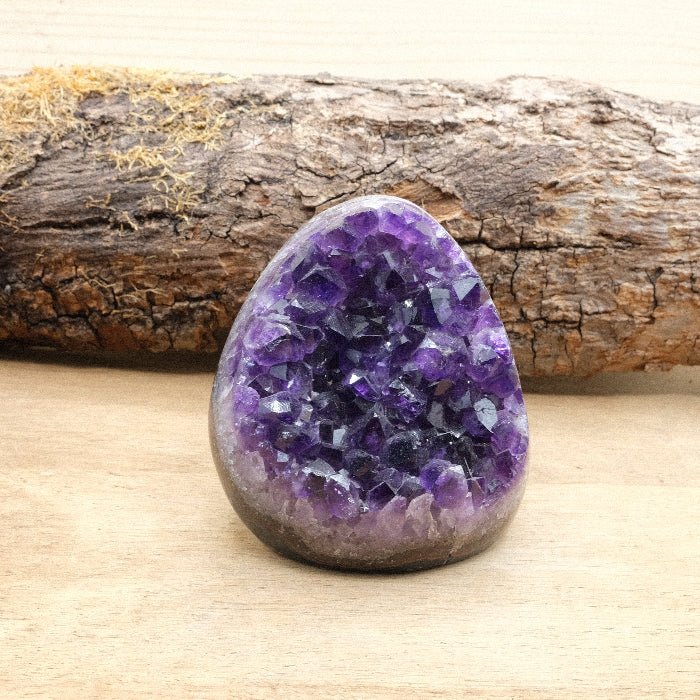 Géode d'Améthyste bords polis AAA - 564g n°441 - Nature Minérale