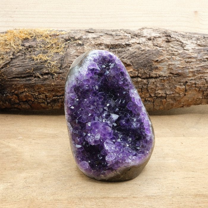 Géode d'Améthyste bords polis AAA - 600g n°348 - Nature Minérale