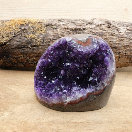 Géode d'Améthyste bords polis AAA - 970g n°410 - Nature Minérale