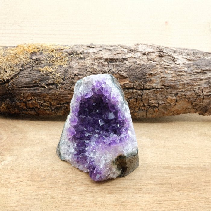 Géode d'Améthyste Uruguay AA Bords bruts - 467g n°423 - Nature Minérale