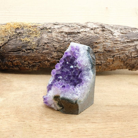 Géode d'Améthyste Uruguay AA Bords bruts - 467g n°423 - Nature Minérale