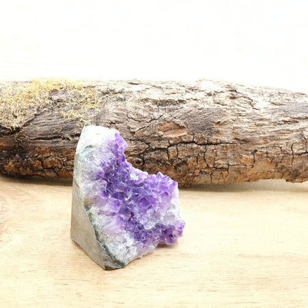 Géode d'Améthyste Uruguay AA Bords bruts - 467g n°423 - Nature Minérale