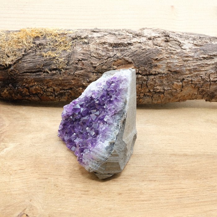 Géode d'Améthyste Uruguay AA Bords bruts - 469g n°422 - Nature Minérale