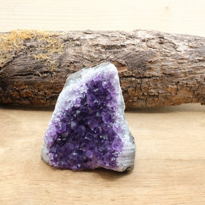 Géode d'Améthyste Uruguay AA Bords bruts - 469g n°422 - Nature Minérale