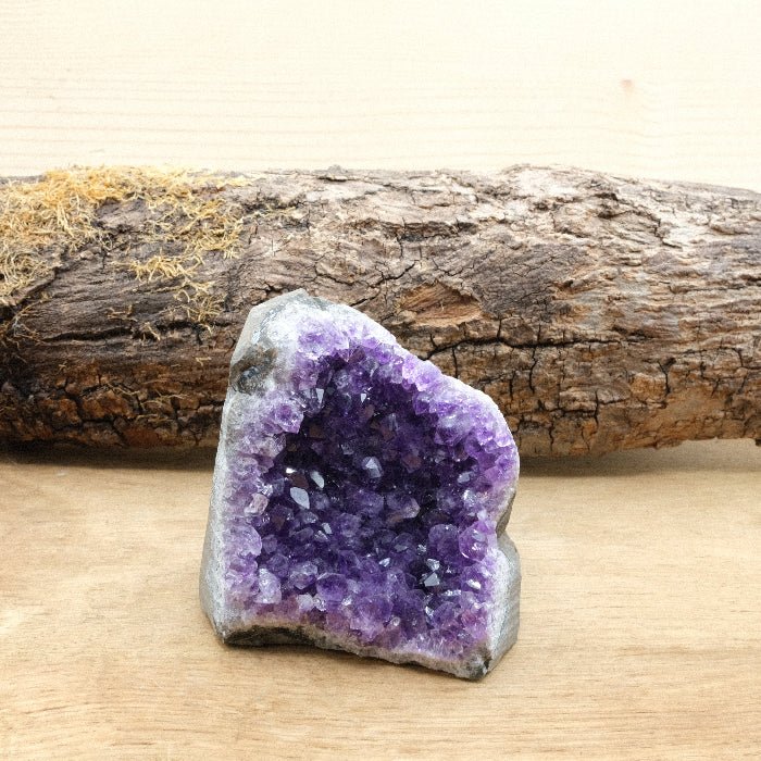Géode d'Améthyste Uruguay AA Bords bruts - 483g n°426 - Nature Minérale