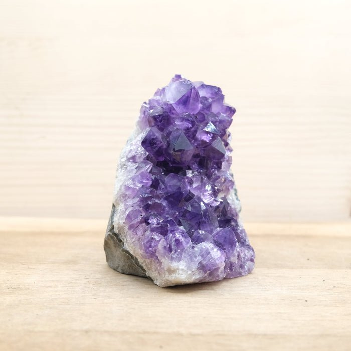 Géode d'Améthyste Uruguay AA Bords bruts - 491g n°474 - Nature Minérale