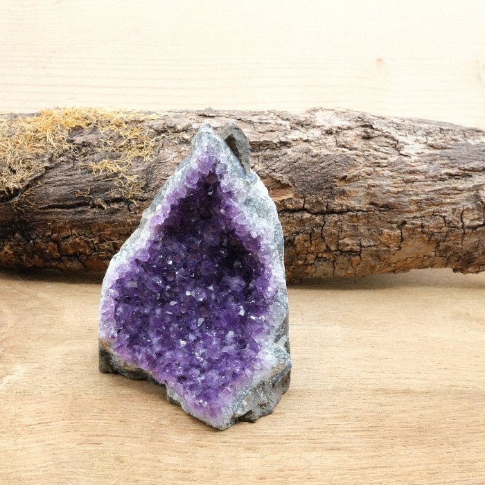 Géode d'Améthyste Uruguay AA Bords bruts - 506g n°421 - Nature Minérale