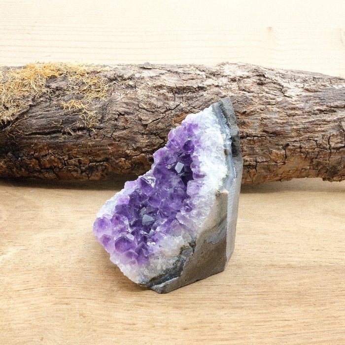 Géode d'Améthyste Uruguay AA Bords bruts - 536g n°420 - Nature Minérale