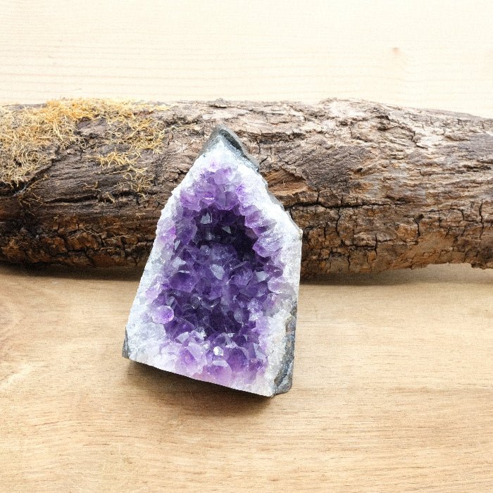 Géode d'Améthyste Uruguay AA Bords bruts - 536g n°420 - Nature Minérale