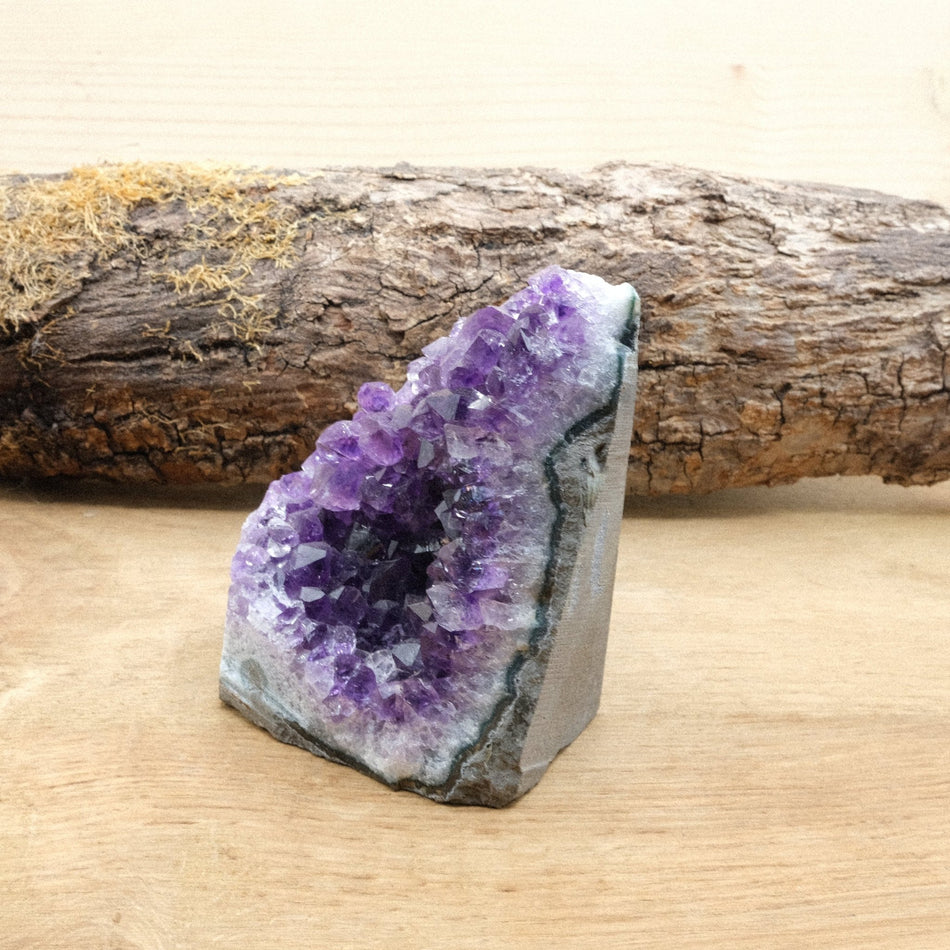 Géode d'Améthyste Uruguay AA Bords bruts - 584g n°418 - Nature Minérale