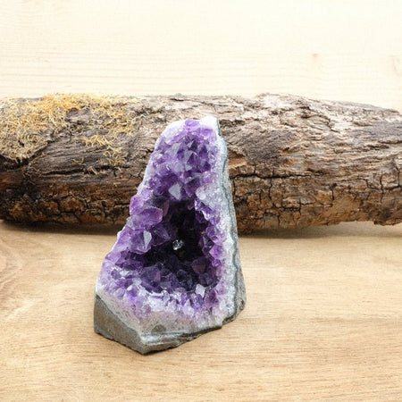 Géode d'Améthyste Uruguay AA Bords bruts - 584g n°418 - Nature Minérale