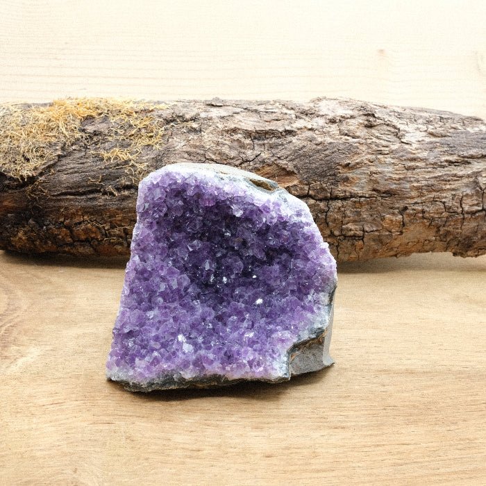 Géode d'Améthyste Uruguay AA Bords bruts - 608g n°415 - Nature Minérale