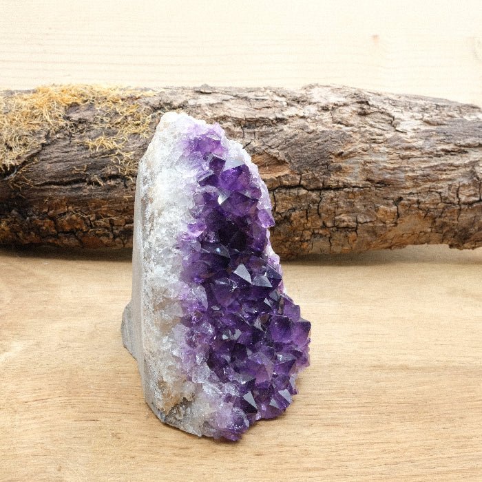 Géode d'Améthyste Uruguay AA Bords bruts - 678g n°424 - Nature Minérale