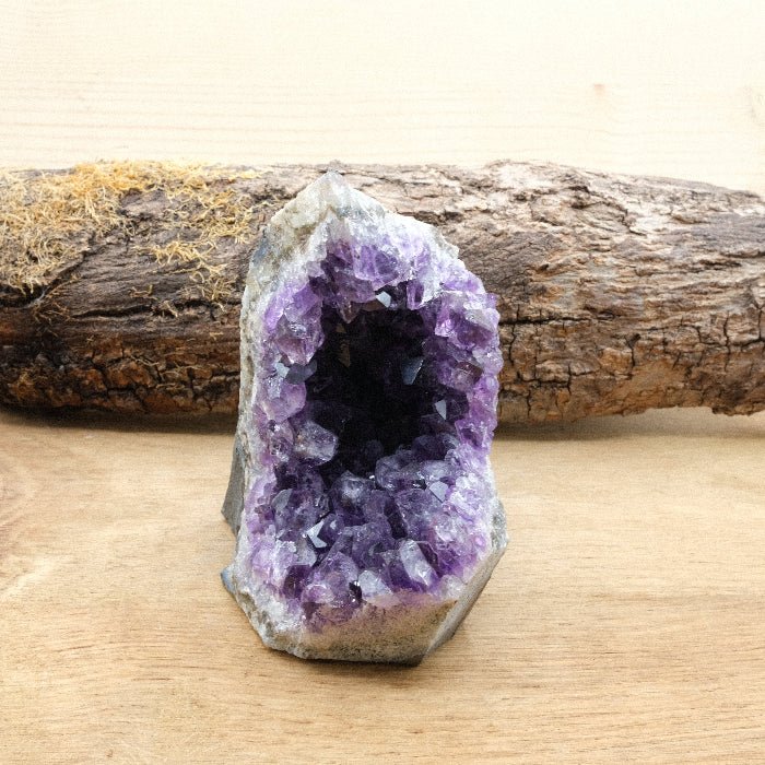 Géode d'Améthyste Uruguay AA Bords bruts - 748g n°419 - Nature Minérale