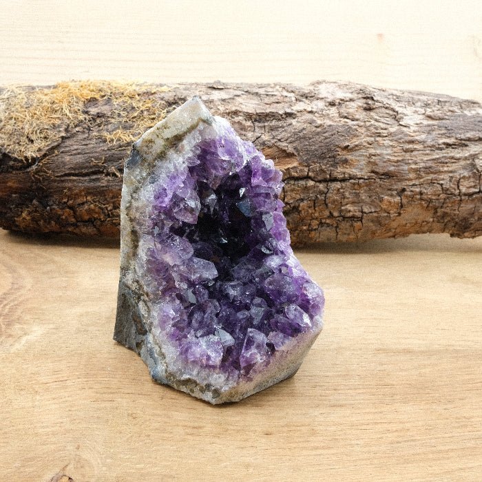 Géode d'Améthyste Uruguay AA Bords bruts - 748g n°419 - Nature Minérale
