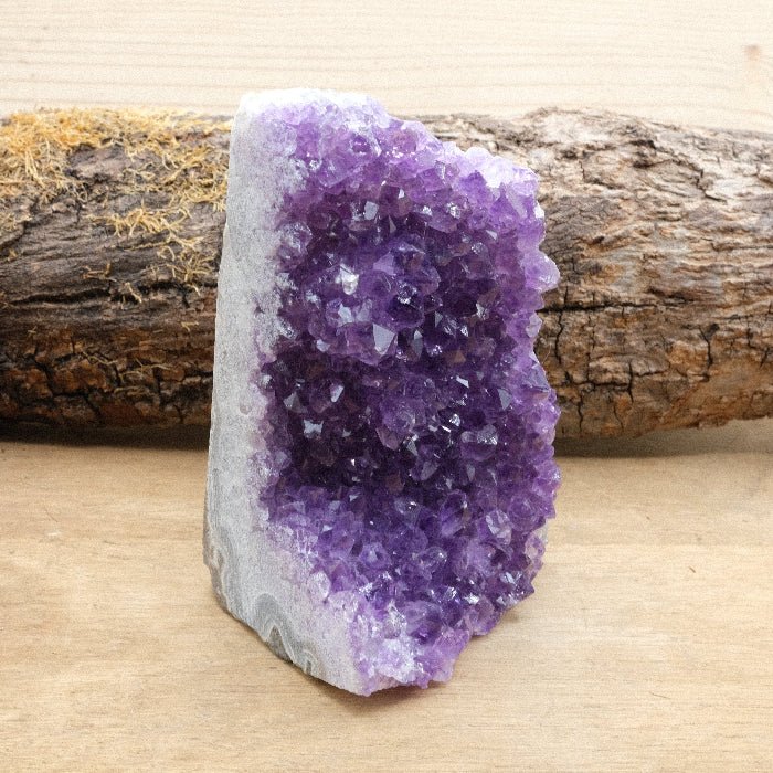 Géode d'Améthyste Uruguay AAA Bords bruts - 715g n°414 - Nature Minérale