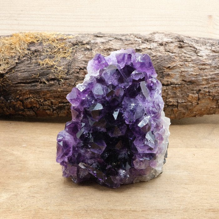 Géode d'Améthyste Uruguay AAA Bords bruts - 843g n°413 - Nature Minérale