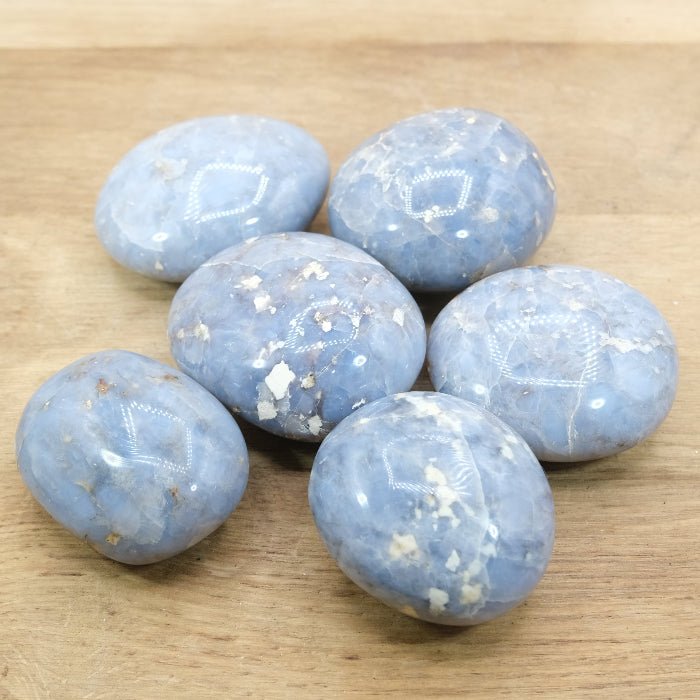 Gros Galets Opale Bleue A des Andes (Pérou) - Nature Minérale